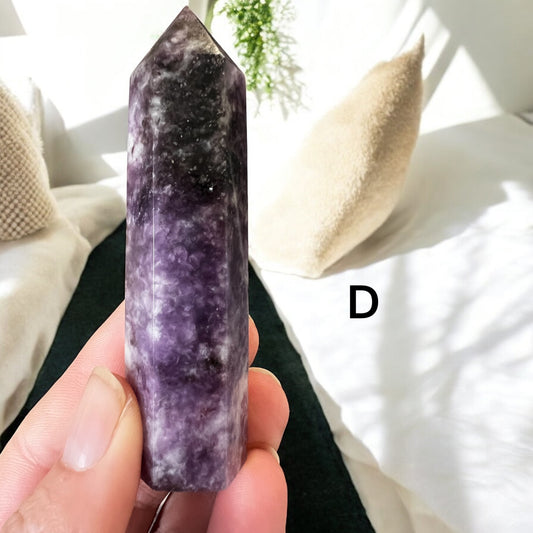 Lepidolite tower 7-10cm