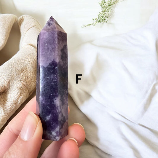 Lepidolite tower 9-10cm