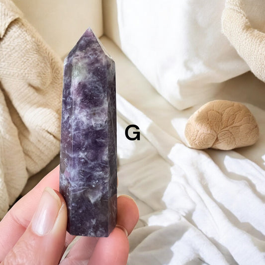 Lepidolite tower 7-10cm