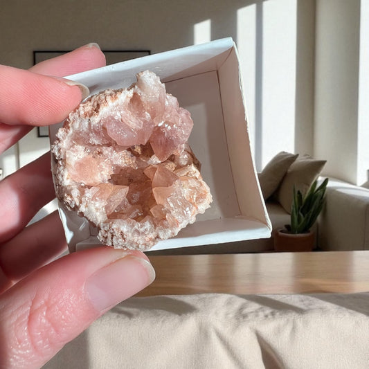 Pink amethyst specimen (Argentina)