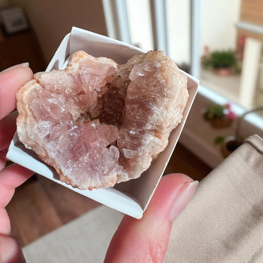 Pink amethyst specimen (Argentina)