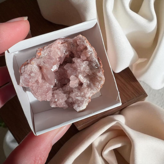 Pink amethyst specimen (Argentina)
