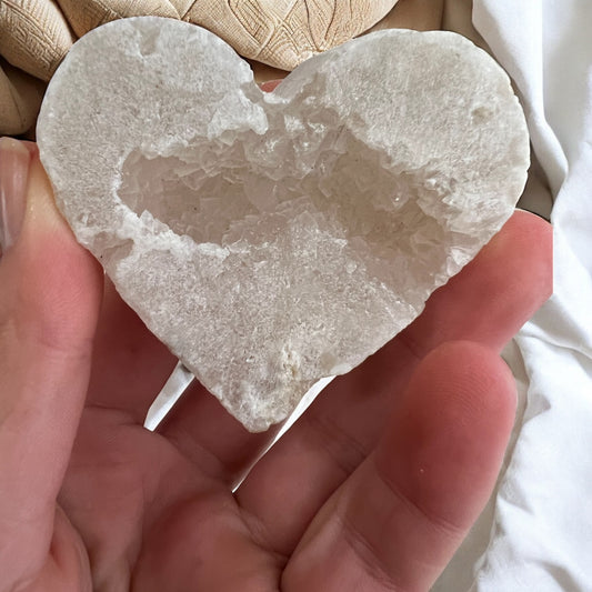 Moroccan quartz geode drusy