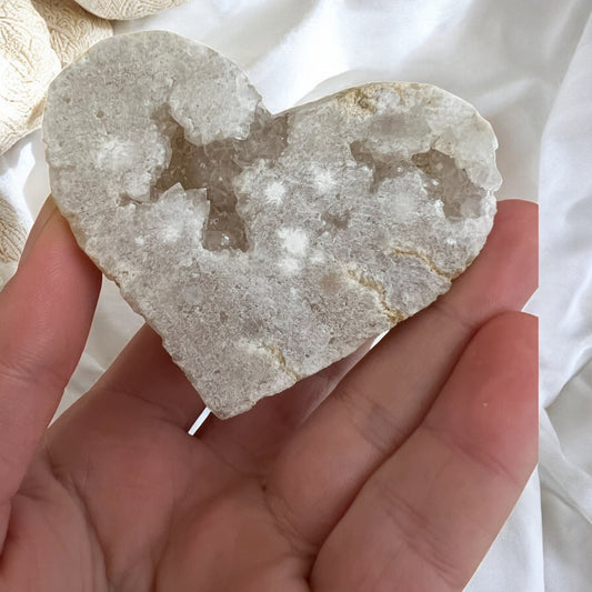 Moroccan quartz geode drusy