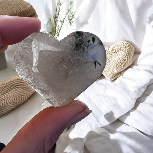 Tourmaline heart Smokey