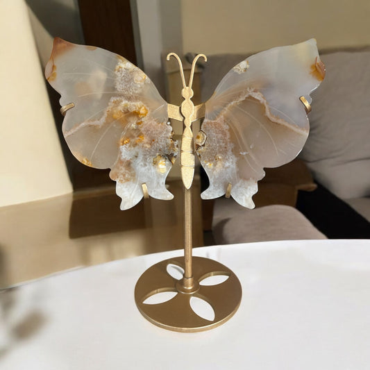 Sukura flower agate wings