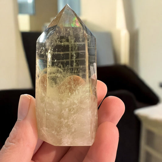 Smokey citrine tower