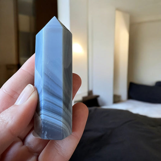 Banded agate tower C