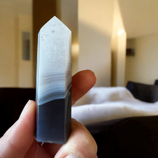 Banded agate tower D