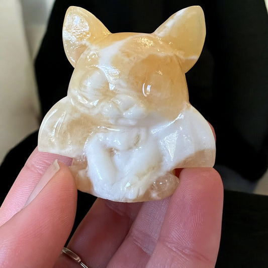 Calcite flying bat
