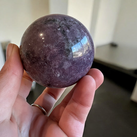 Lepidolite & mica