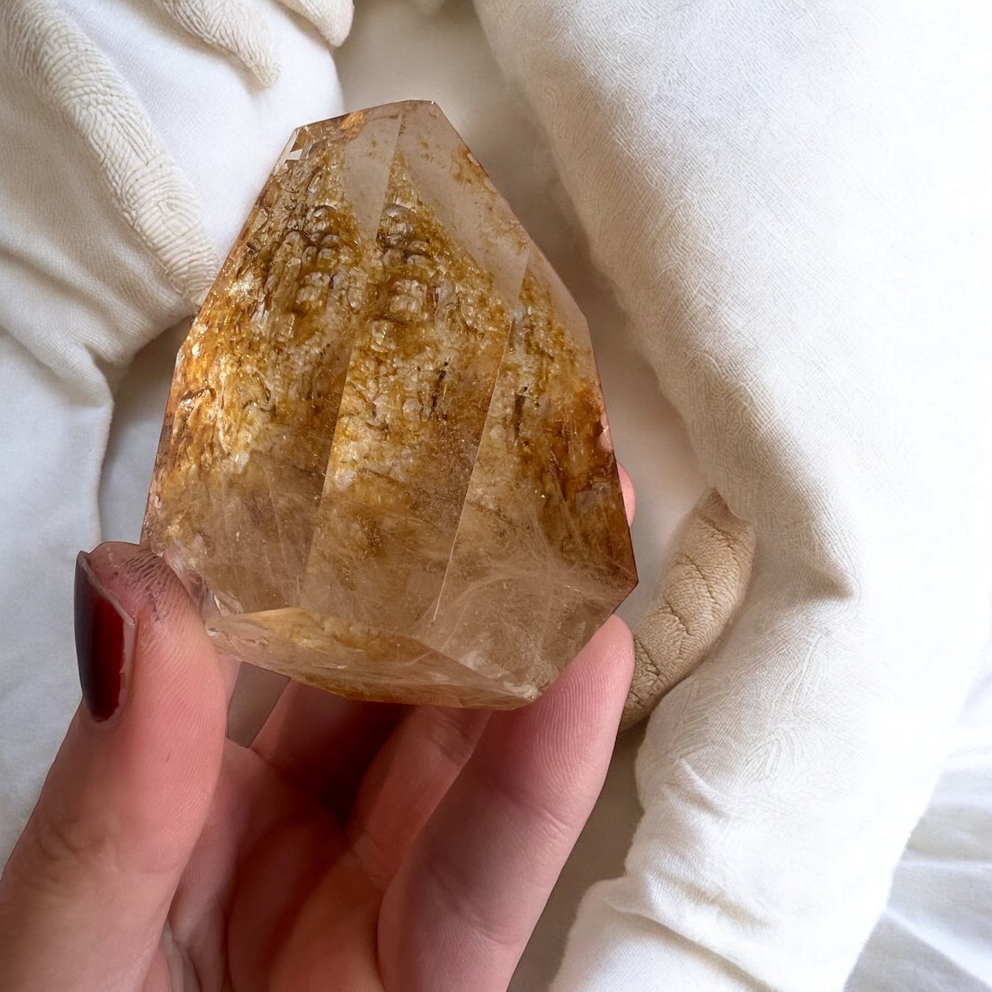 Golden healer quartz Freeform