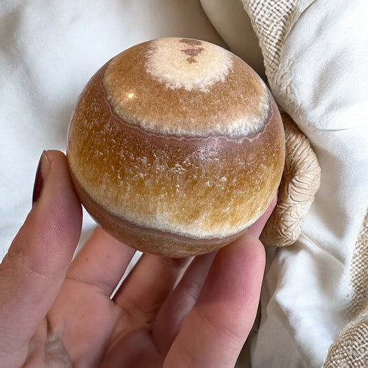 Banded Calcite sphere