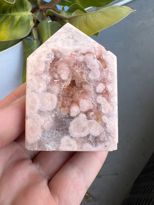 Pink amethyst tower