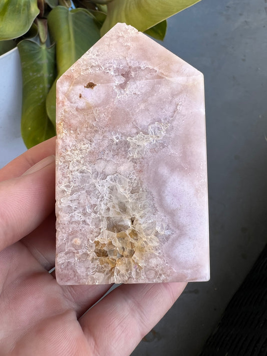 Pink amethyst tower