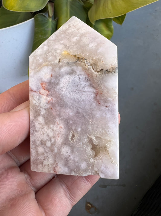 Pink amethyst tower