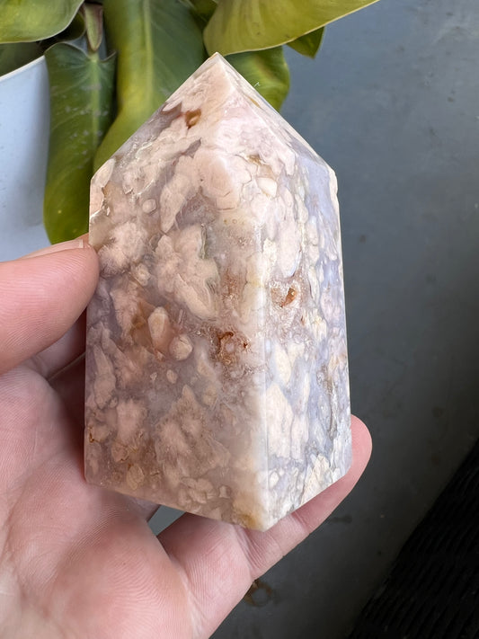 Pink amethyst tower