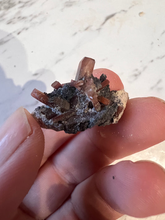 Mini natural topaz from Mexico