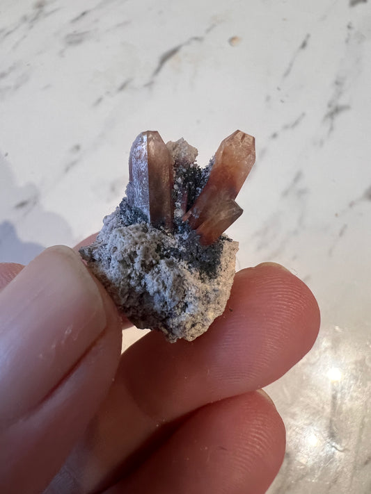 Mini natural topaz from Mexico