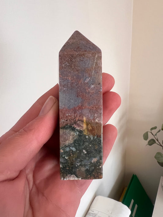 Ocean jasper tower 10cm
