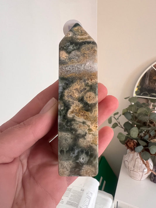 Ocean jasper tower 11cm