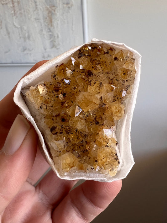 Citrine cluster small