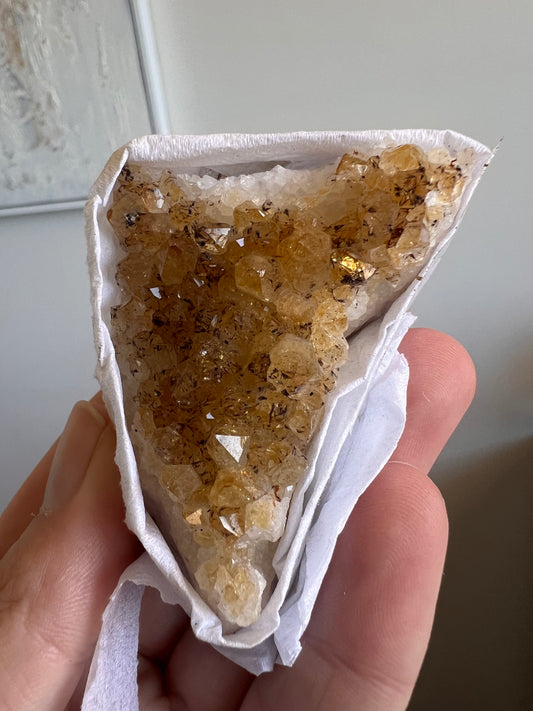 Citrine cluster small