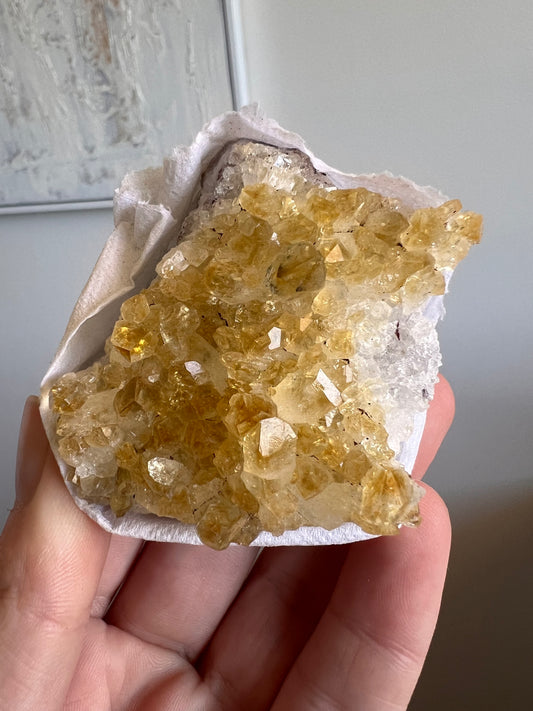 Citrine cluster