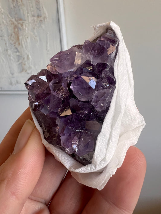 Amethyst cluster