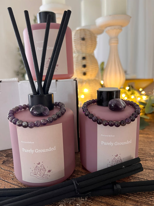 Crystal elegance reed diffuser