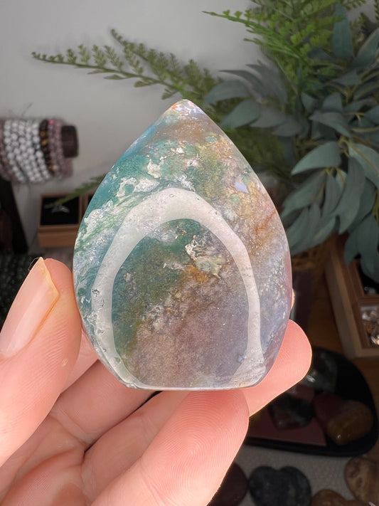 Ocean jasper teardrop