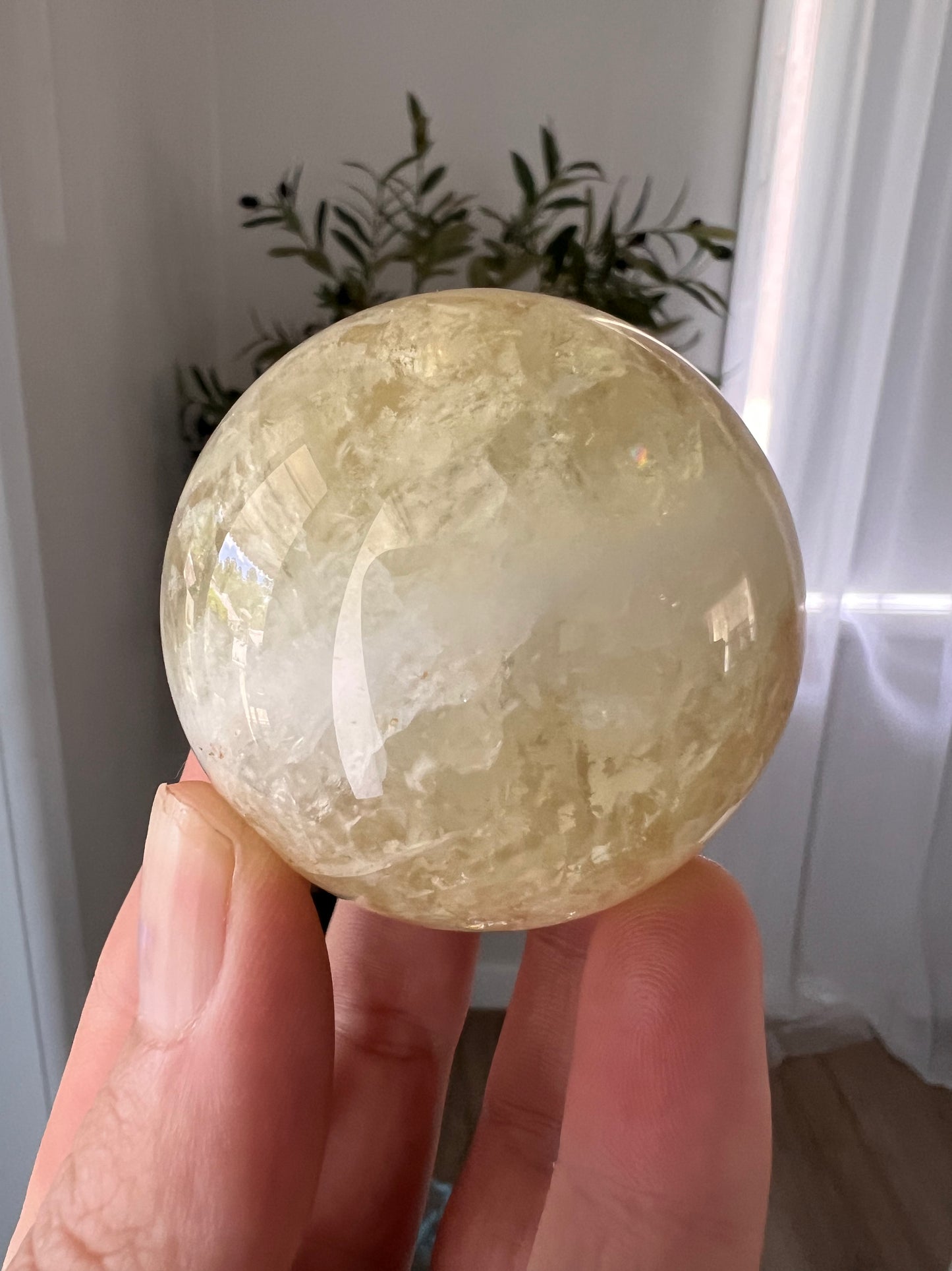 Citrine spheres (some inclusions) choose your own