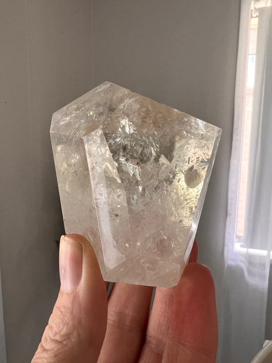 Clear quartz free forms