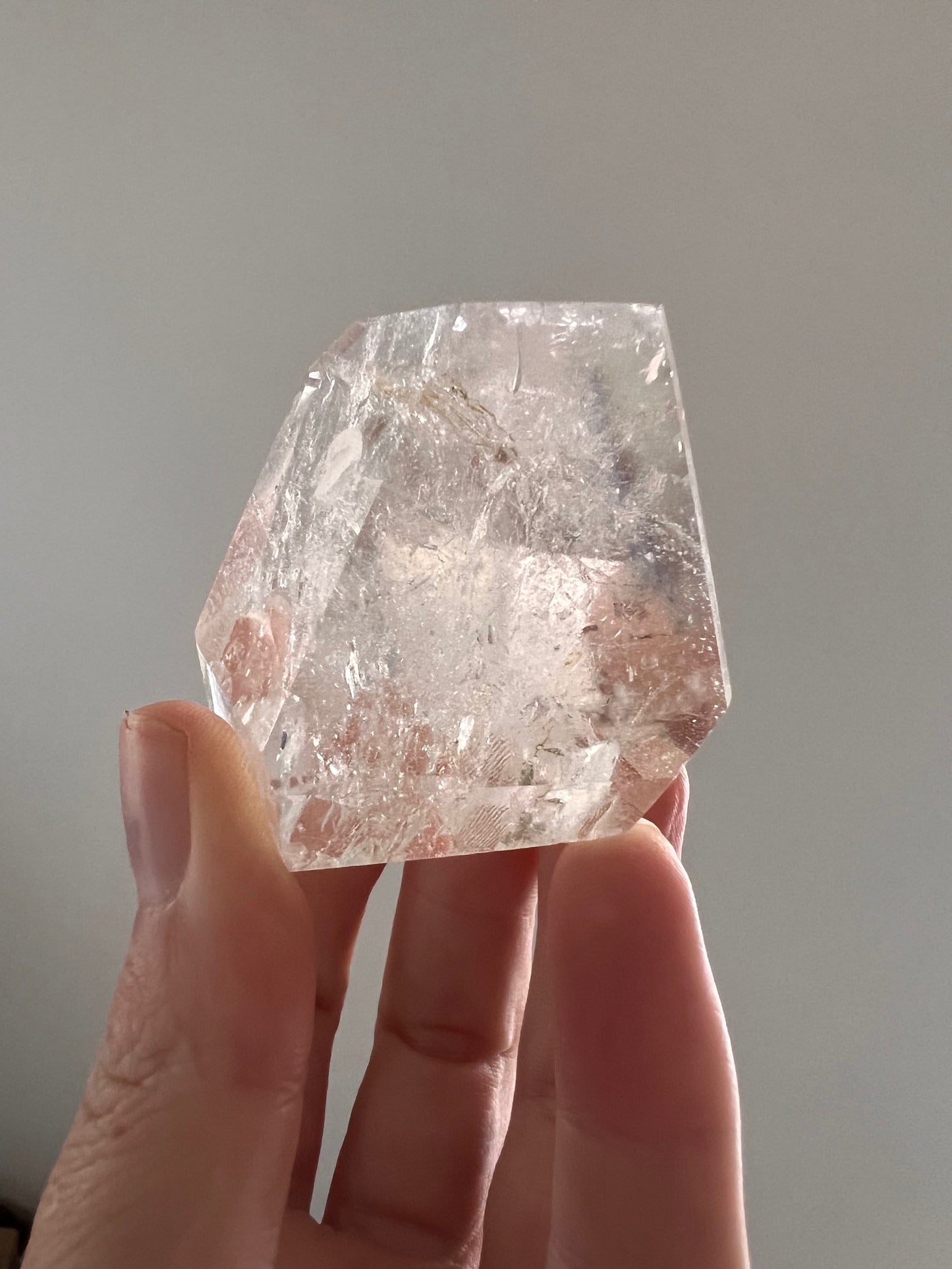 Clear quartz free forms