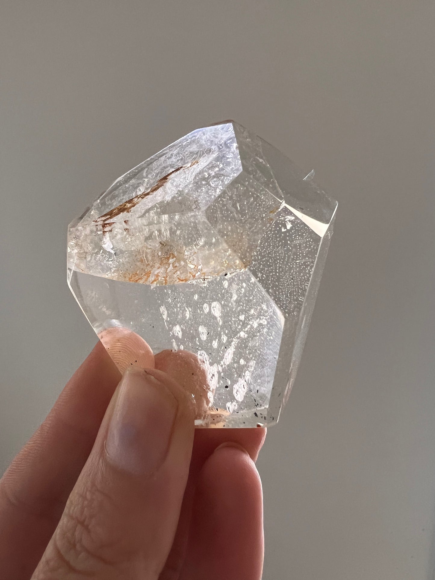 Clear quartz free forms