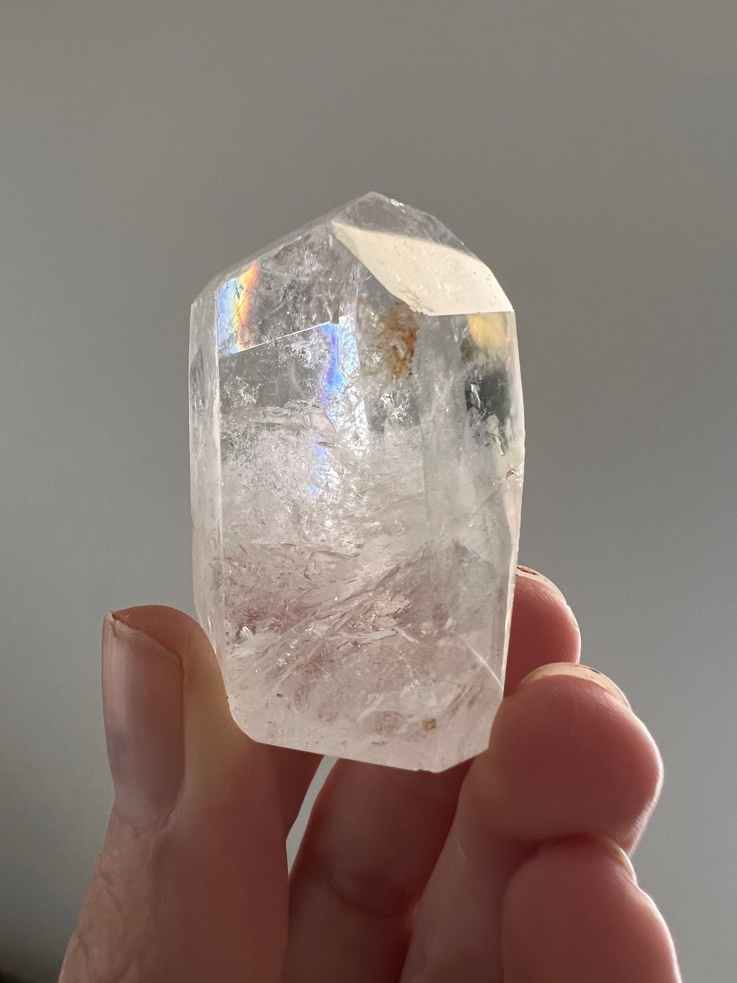 Clear quartz free forms
