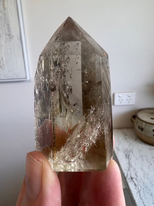 Smokey citrine tower Freeform