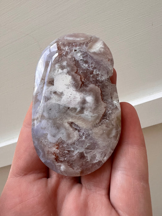 Large pink amethyst purple amethyst palm