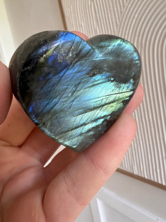 Madagascar Lab chunky heart