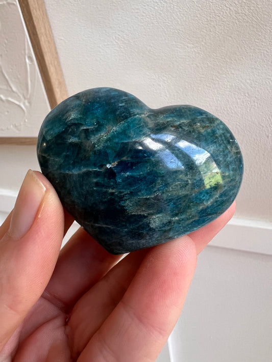 Madagascar apatite puffy heart