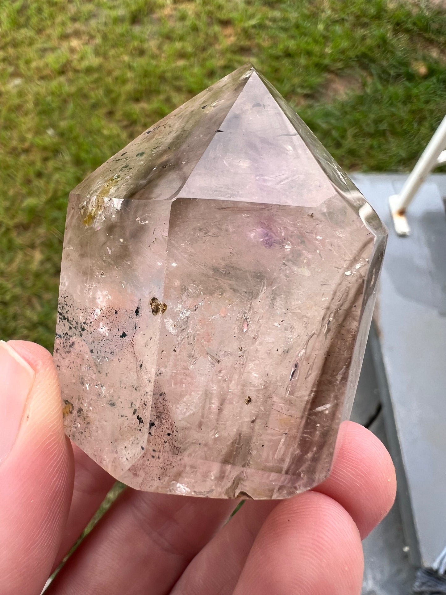 Madagascan included quartz