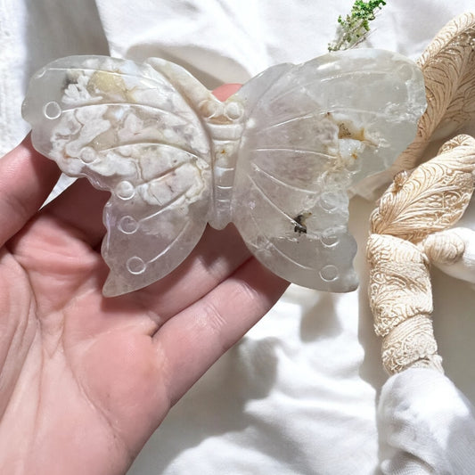 Flower agate Butterfly