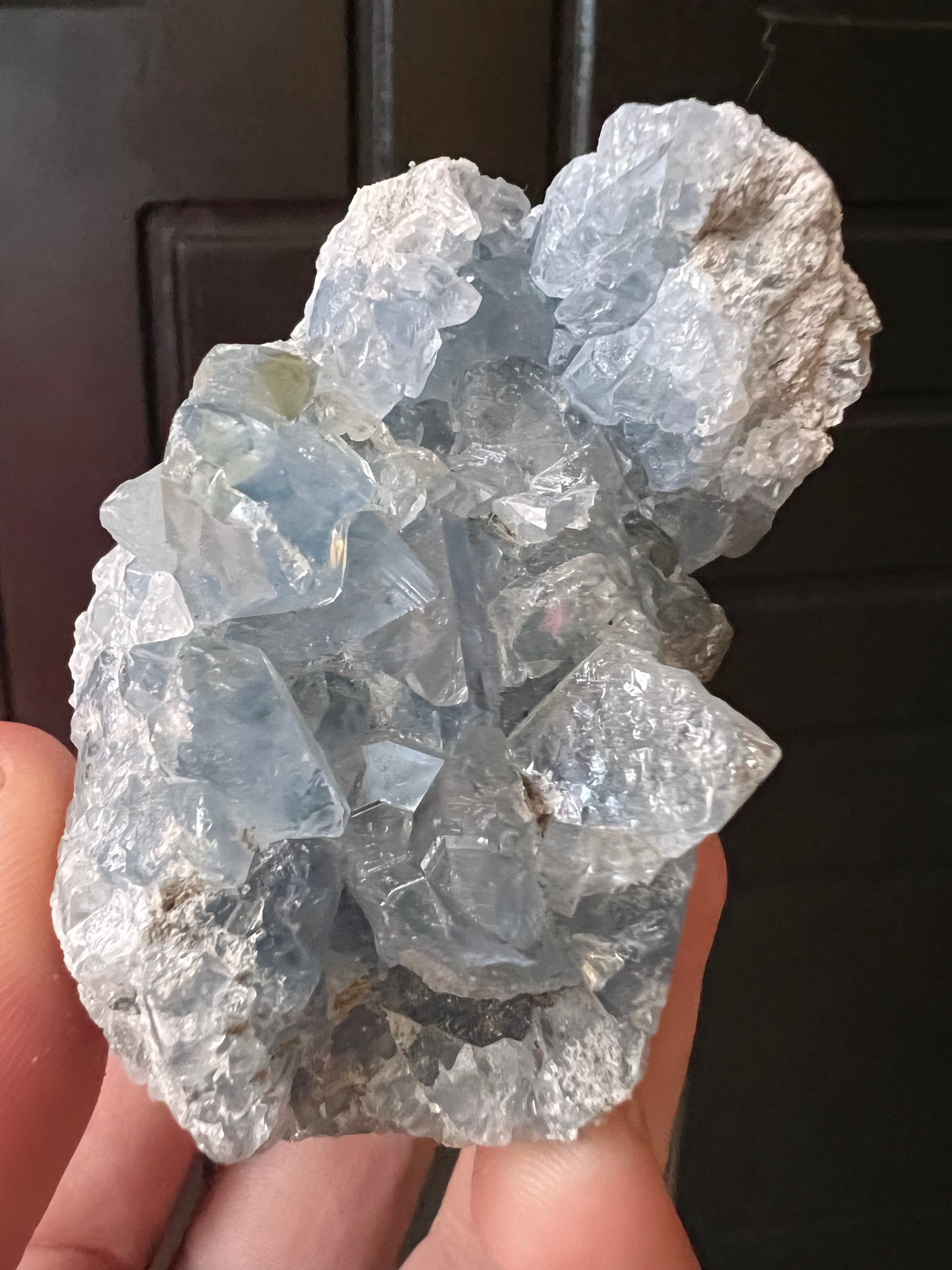 Celestite cluster