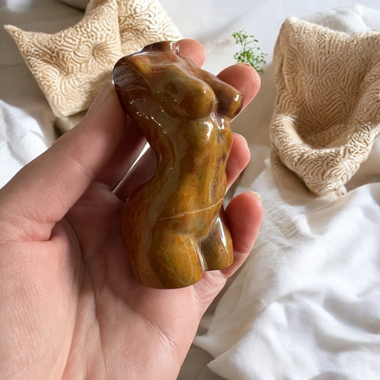 Ocean Jasper female statue