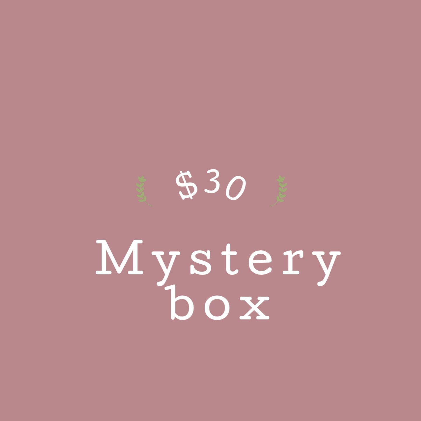 $30 Mystery box