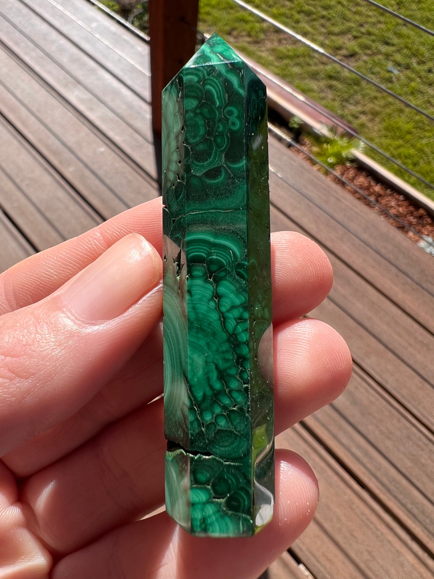 Malachite point