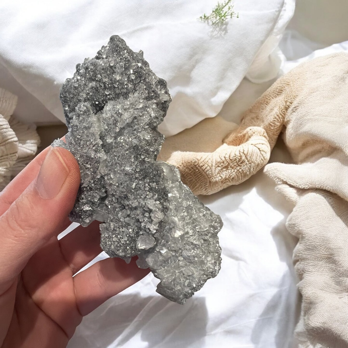 Sphalerite with lots of calcite specimen