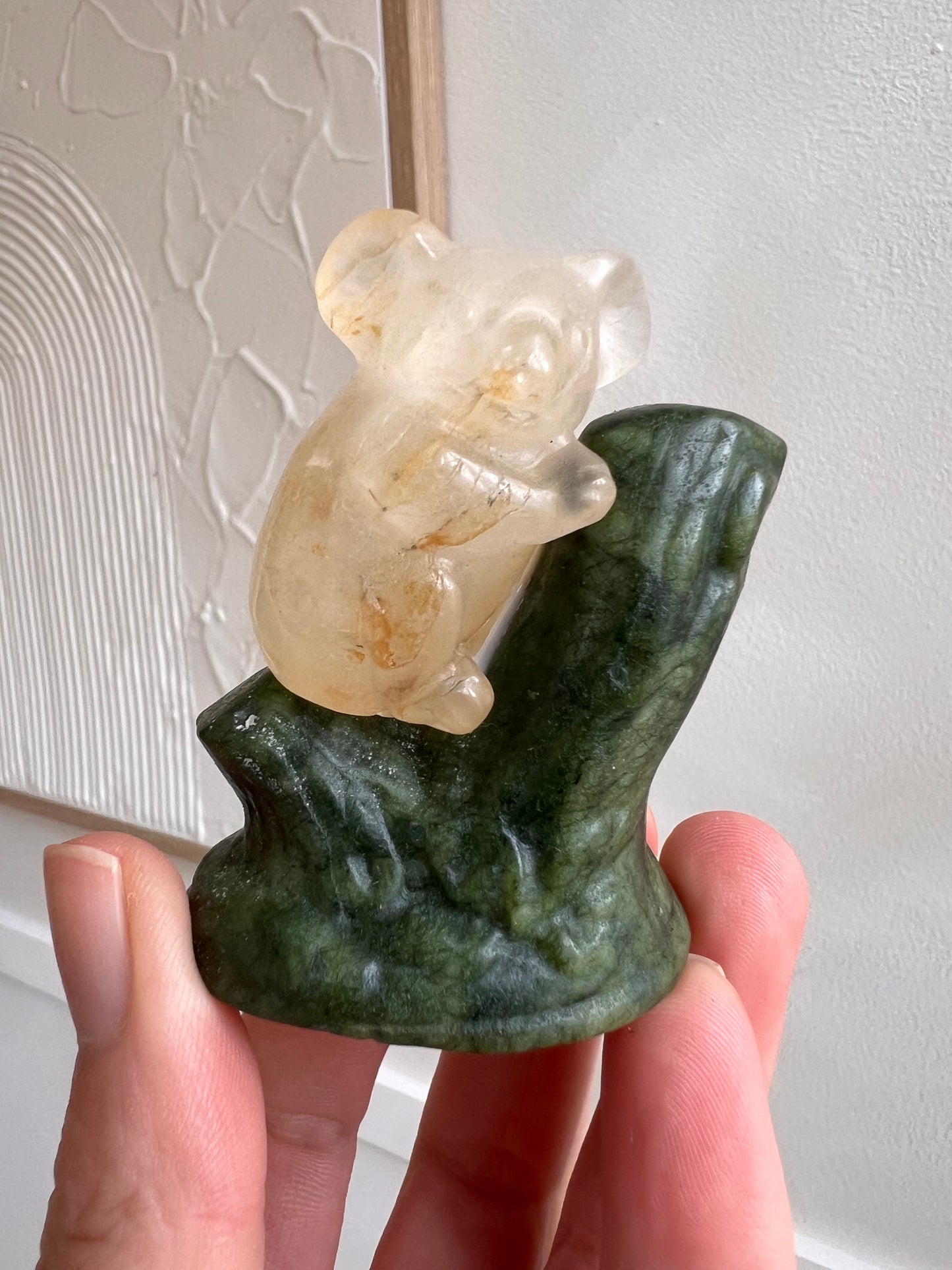 Included quartz koala