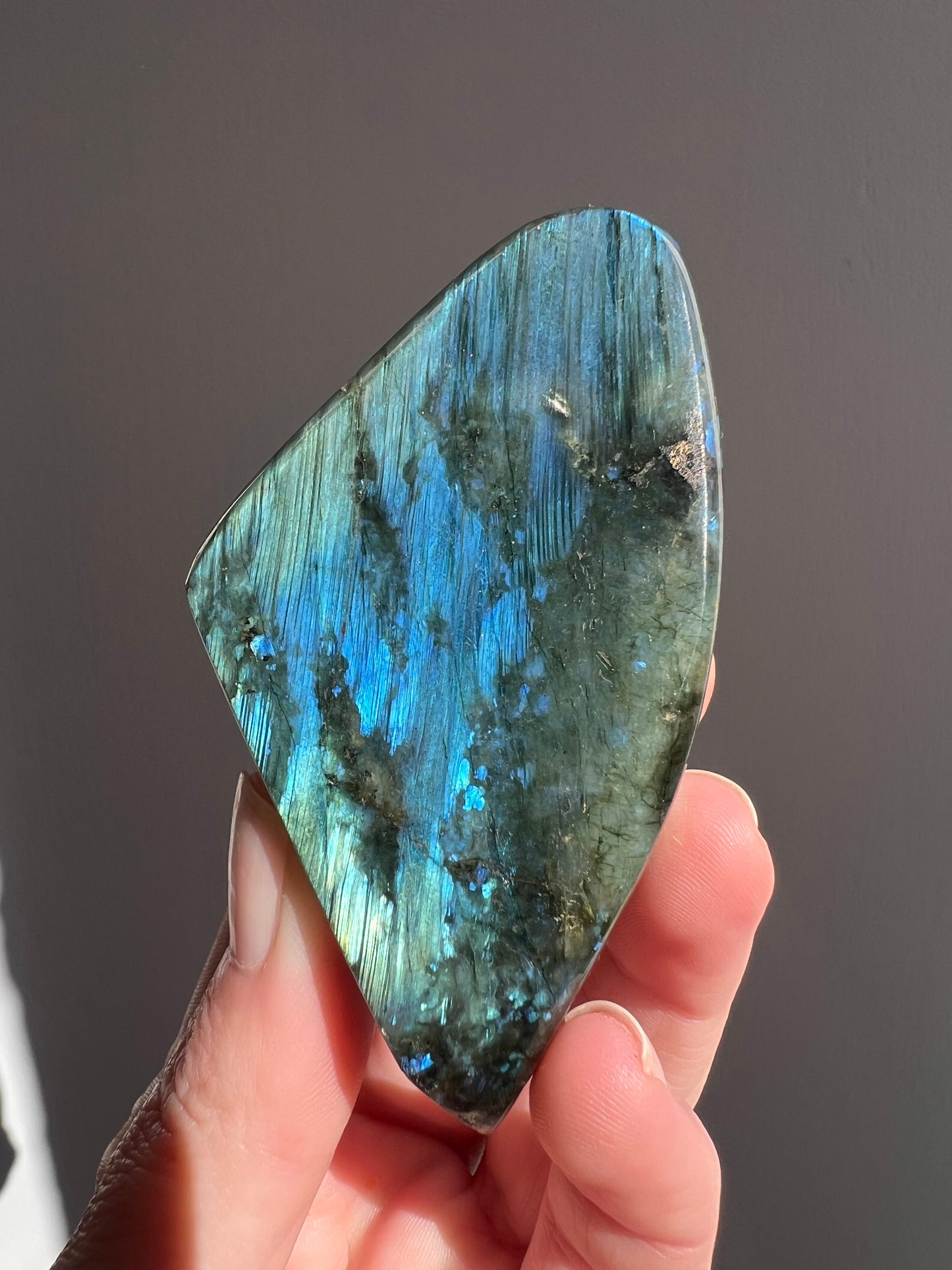 Lab free form blue green
