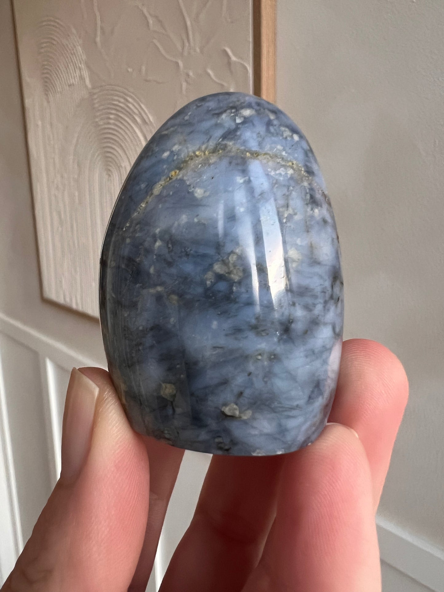 Madagascar blue quartz Freeform